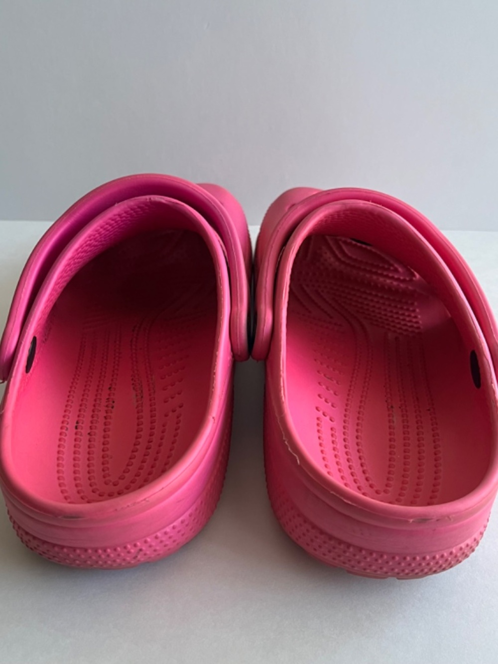 Pink Crocs size 7 - Picture 4 of 6